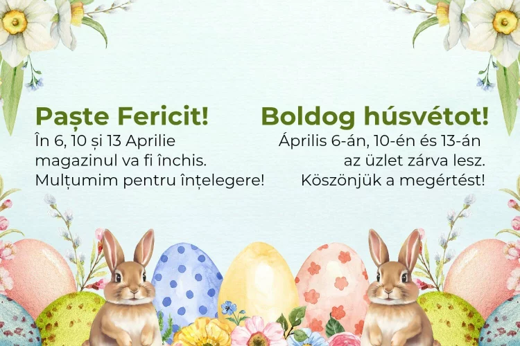 🐣 Program de Paște