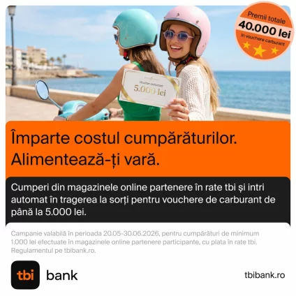 TBI Bank te premiază !