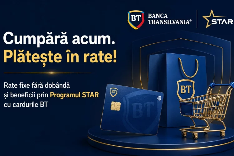 💳 Rate fără dobândă cu cardurile BT