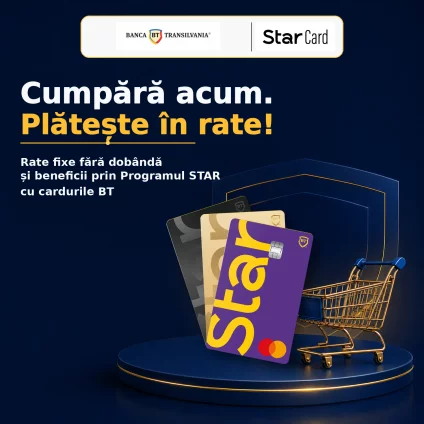 💳 Rate fără dobândă cu cardurile BT