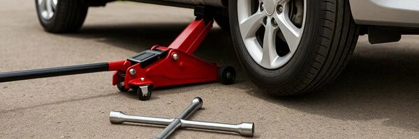 Wheel replacement tools
