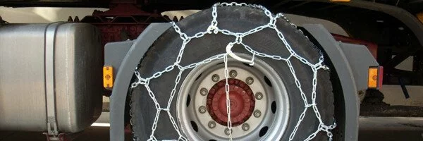 Truck snow chains
