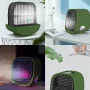 Bewello - Mini-ventilator portabil cu funcţie de răcire - USB - verde