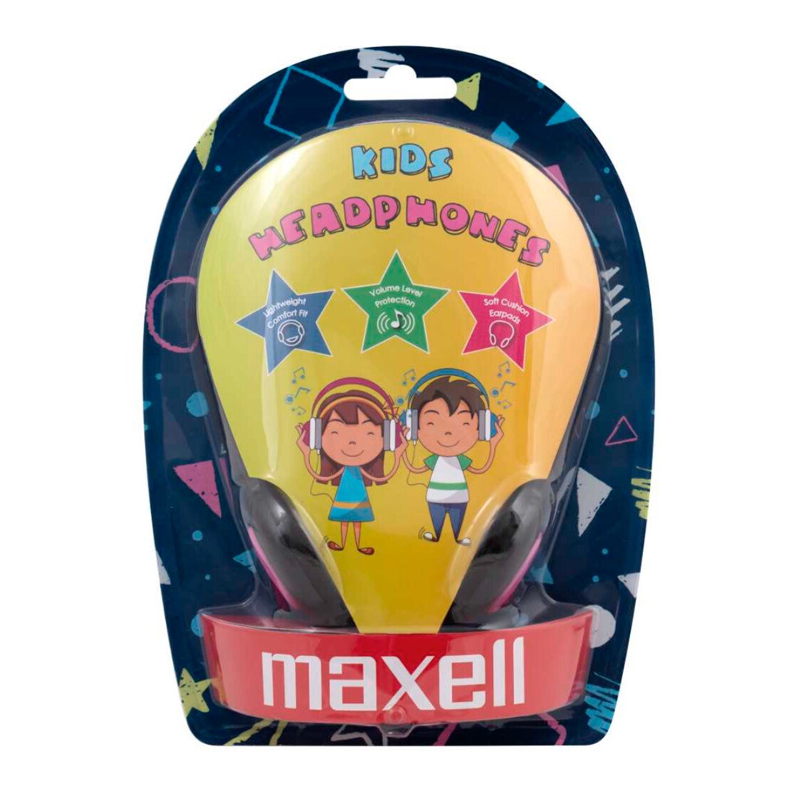 Căști pentru copii Maxell - mufă de 3,5 mm - roz thumb