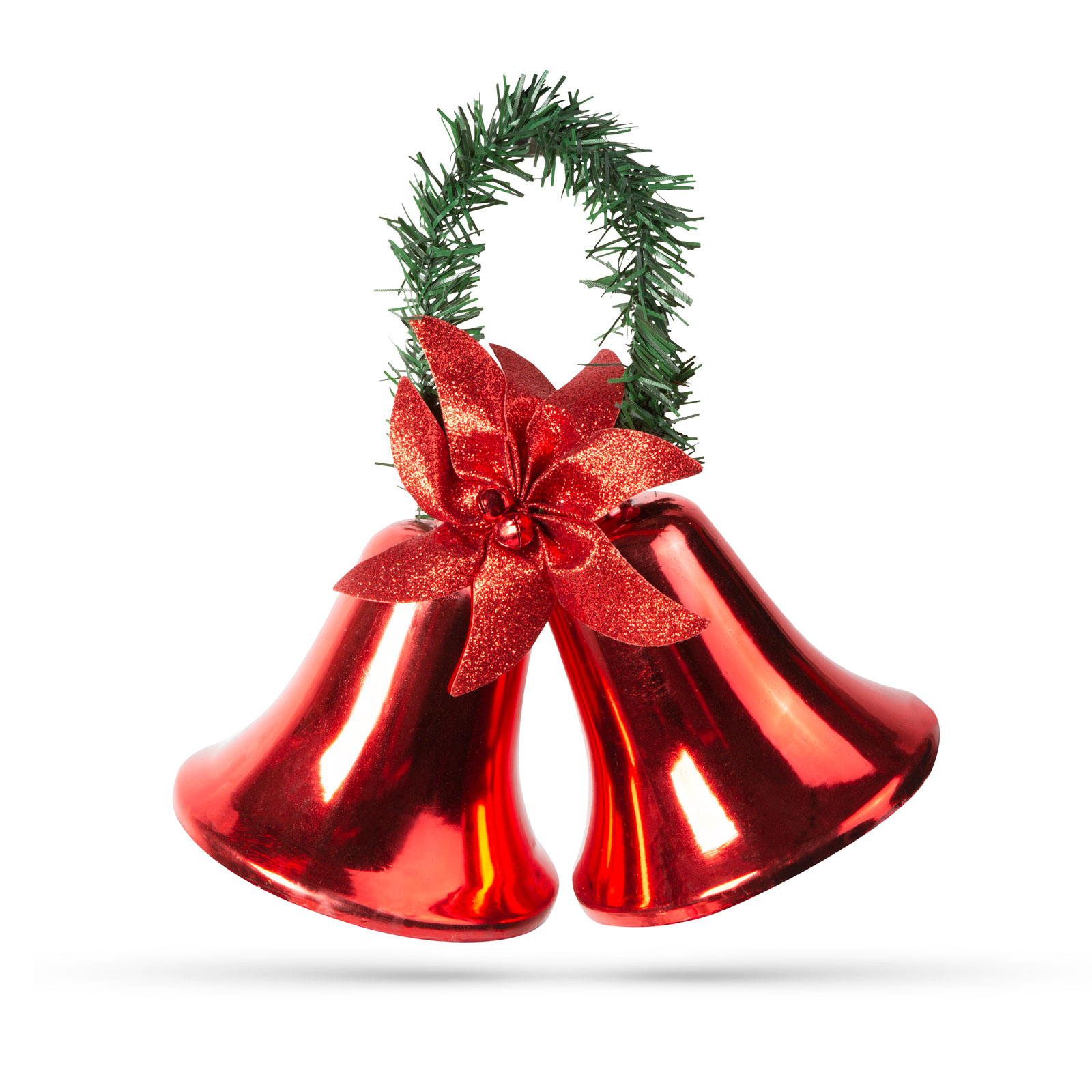 Decor de Crăciun - clopoțel- culoare roșie thumb