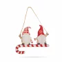 Decor de Craciun - Lemn, spiridus rosu - 15 cm