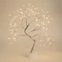 Decor LED pentru copac de masa - alb cald - cu baterie