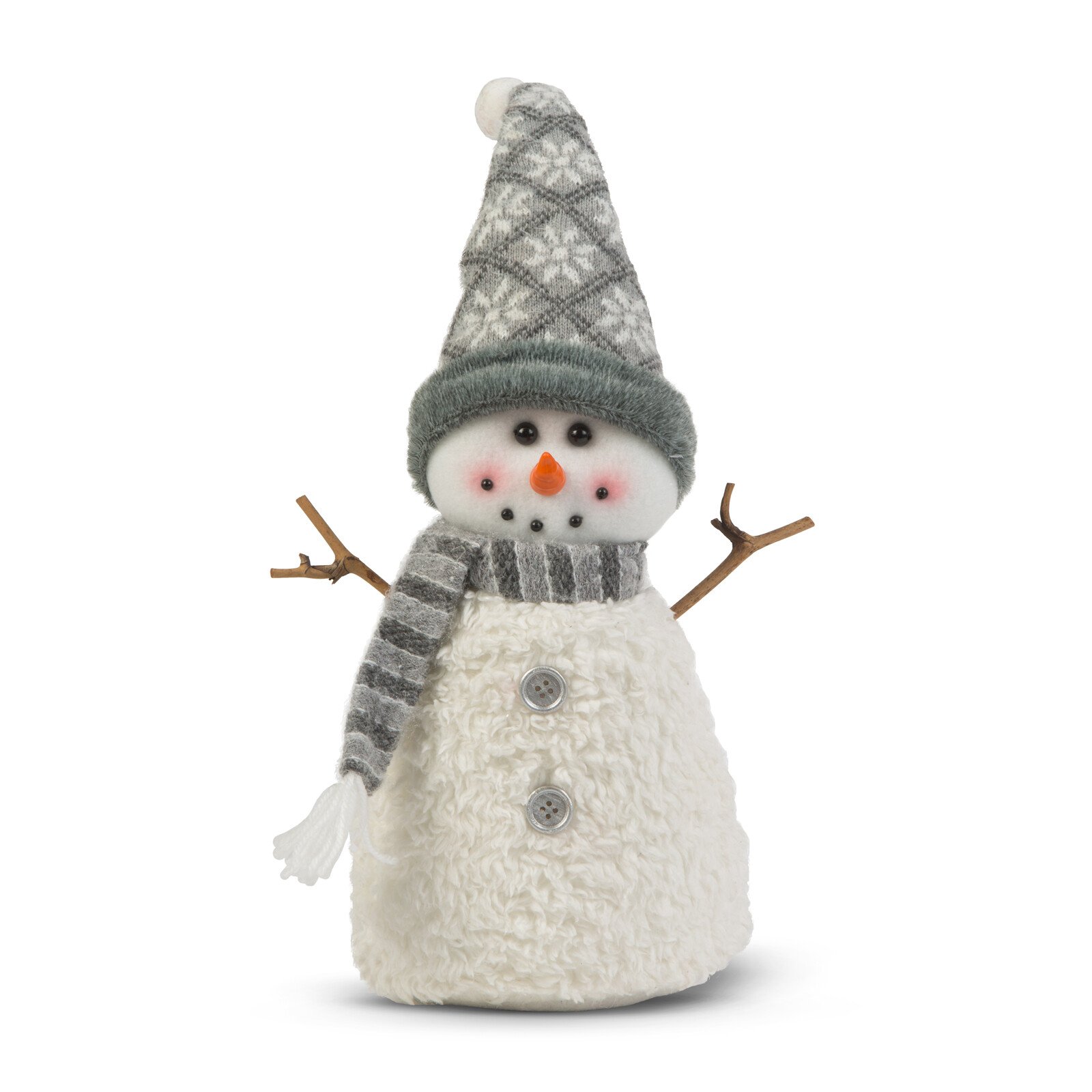 Decor om de zăpadă - cu pălărie - 35 x 22 cm (A) thumb