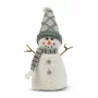 Decor om de zăpadă - cu pălărie - 35 x 22 cm (A)