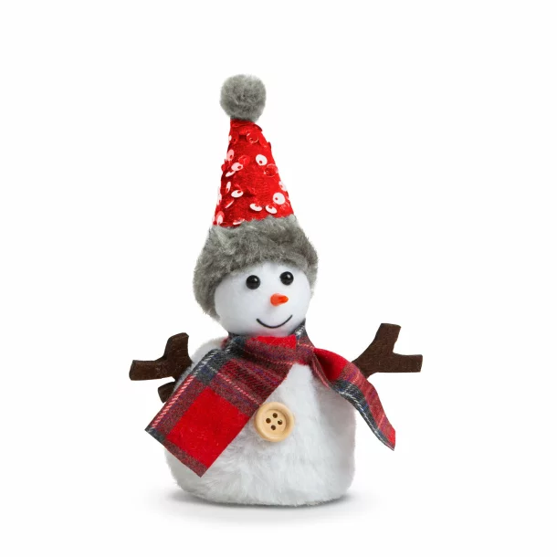 Decorațiuni de Crăciun cu om de zăpadă - 19 cm - 2 tipuri
