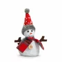 Decorațiuni de Crăciun cu om de zăpadă - 19 cm - 2 tipuri