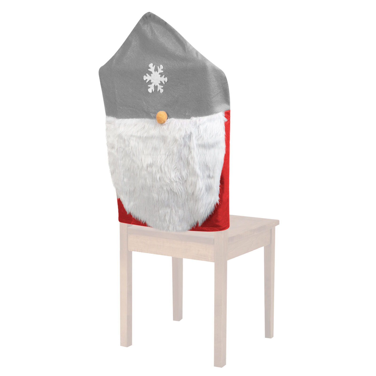 Decorațiuni pentru scaune - Elfi - 50 x 60 cm - gri / roșu thumb