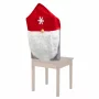 Decorațiuni pentru scaune - Elfi - 50 x 60 cm - roșu / gri