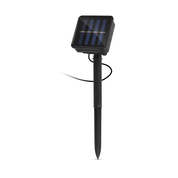 Garden of Eden - Gard solar cu LED, 58 x 36 x 3,5 cm, alb rece - 4 buc. /set