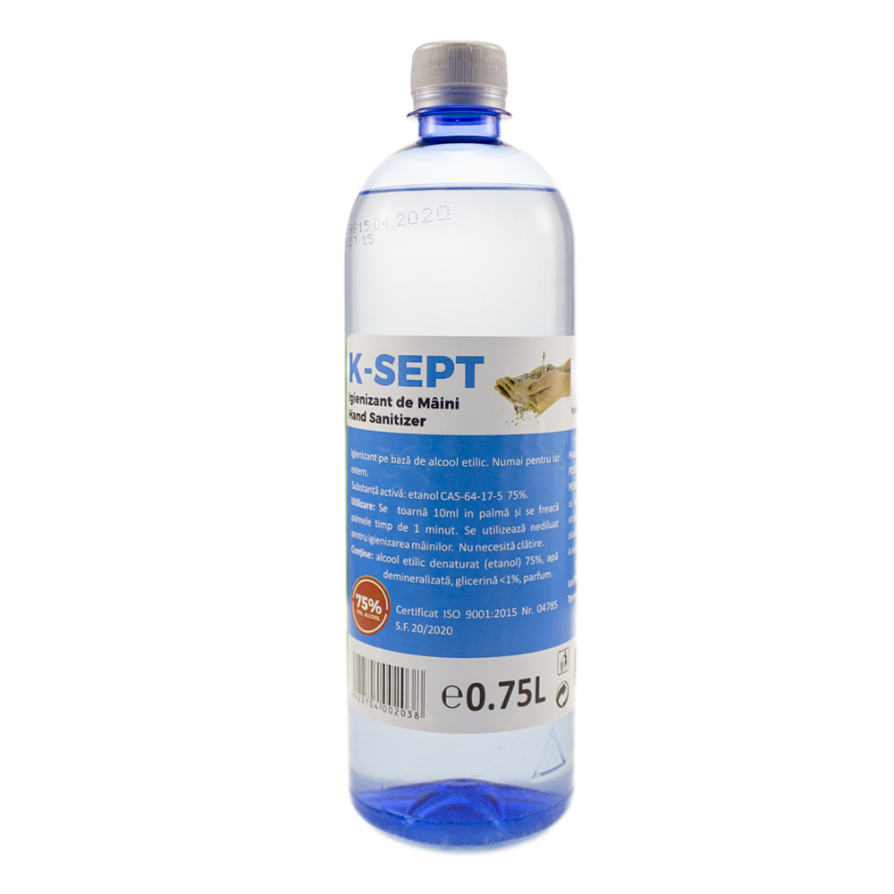 K-SEPT - Soluţie igienizantă pentru mâini - 750 ml thumb