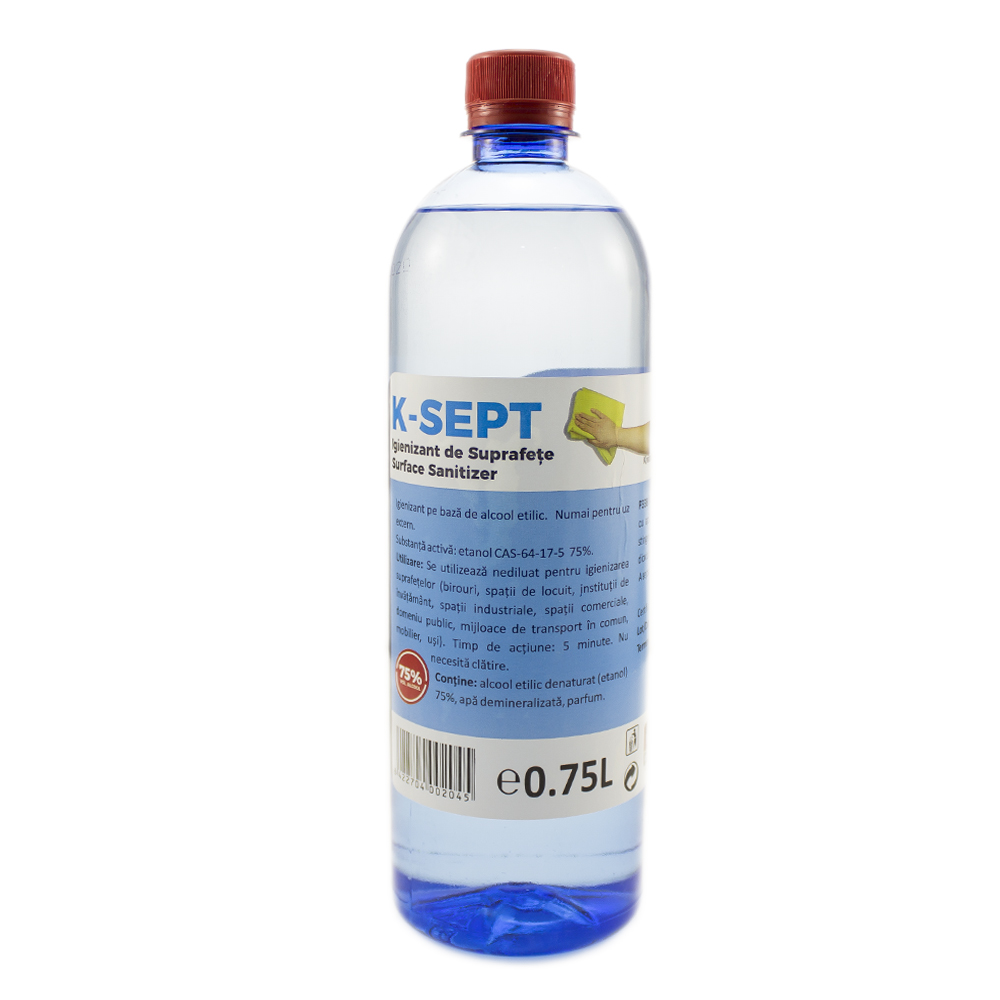 K-SEPT - Soluţie igienizantă pentru suprafeţe, 750 ml thumb