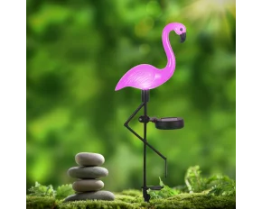 Lampă LED flamingo - detașabil - plastic - 52 x 19 x 6 cm