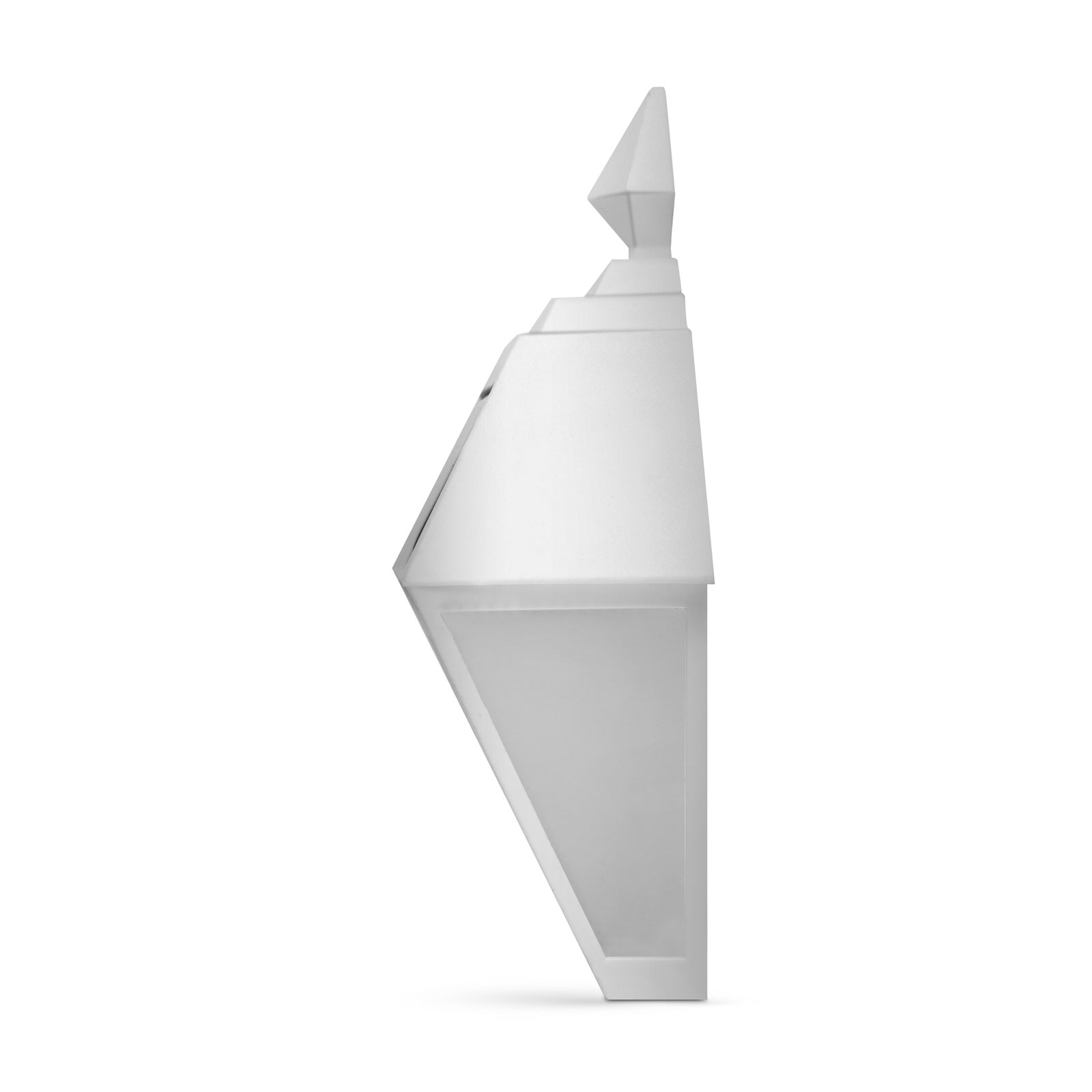 Lampa solara LED - alb, alb rece - 14 x 6,2 x 19 cm thumb