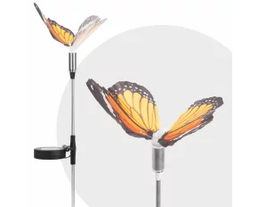 Lampă solară LED - model Fluture - 65 cm - Garden of Eden