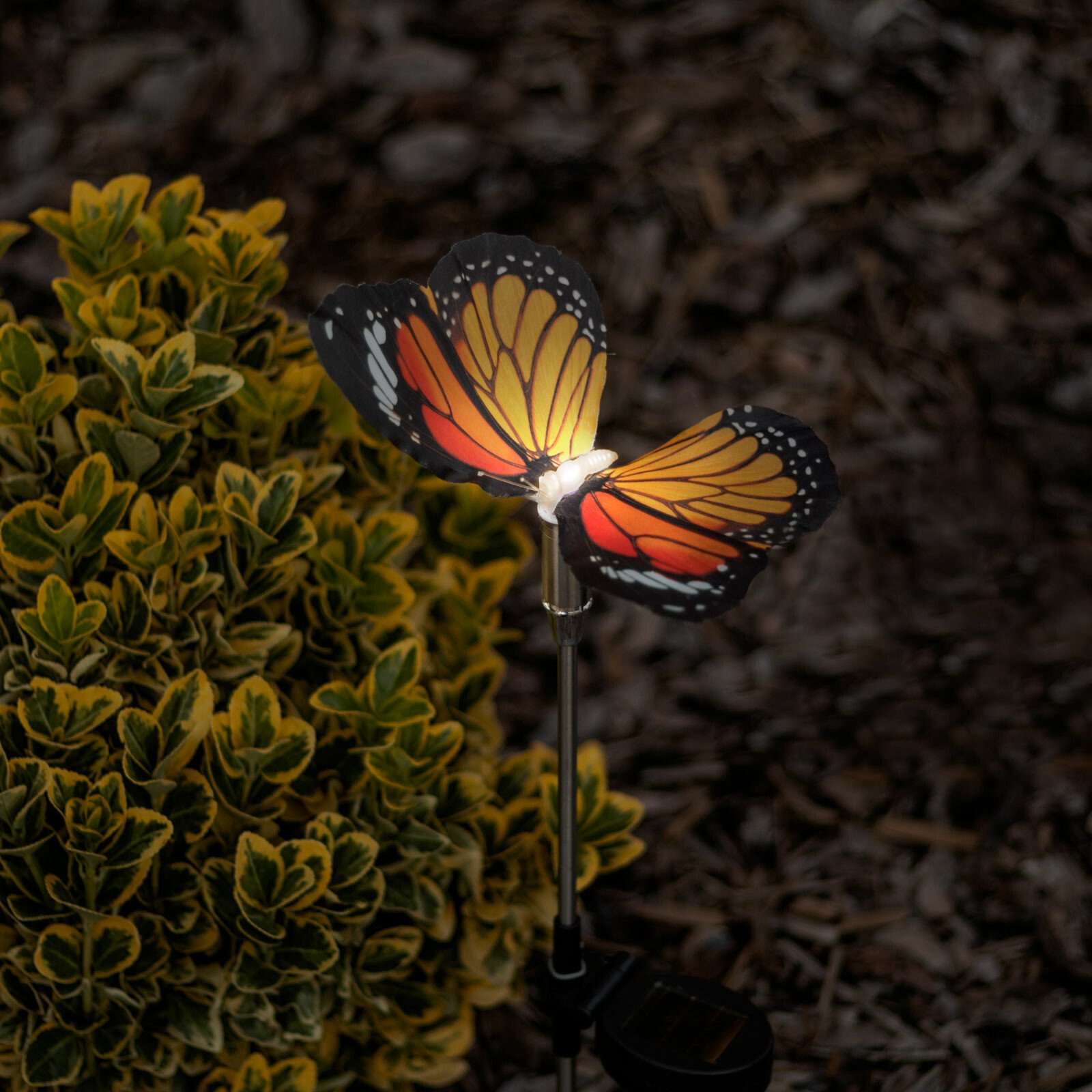 Lampă solară LED - model Fluture - 65 cm - Garden of Eden thumb