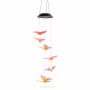 Lampă solară suspendată - fluturi - cu LED RGB - 78 x 12,5 cm