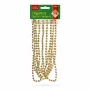 Mărgele decorative pentru brad - aurii - 3,6 m