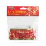 Panglică LED de Crăciun - roșie - 2 m x 5 cm - 2 x AA