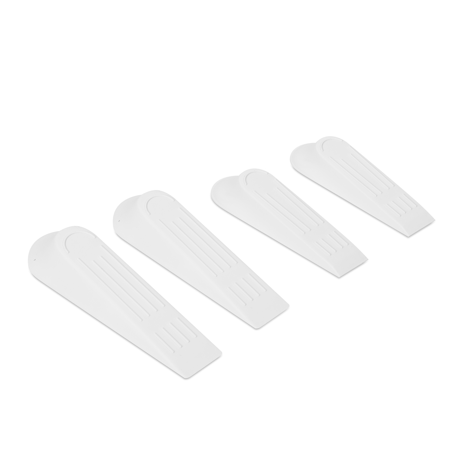 Pene pentru blocarea ușilor - plastic, albe - 4 buc / pachet thumb