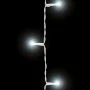 Perdea luminoasă - 200 LEDuri - alb rece - IP44 - 4,2 m - 8 programe