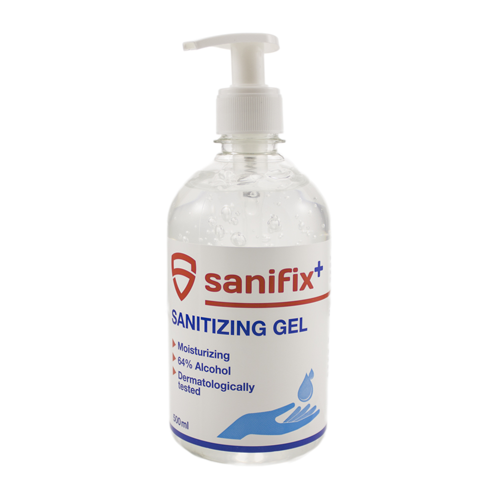SANIFIX+ Gel dezinfectant pentru mâini, cu dozator, 500 ml thumb