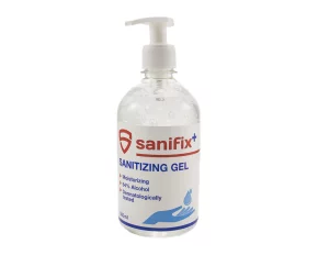 SANIFIX+ Gel dezinfectant pentru mâini, cu dozator, 500 ml