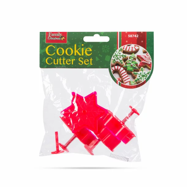 Set forme pentru biscuiți - 4 tipuri