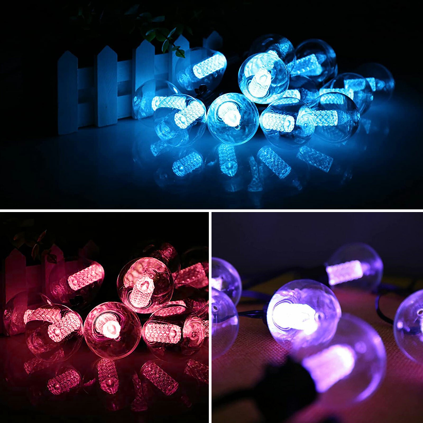 Șir de lumini inteligente - LED RGB 25 db - 17,5 m - bluetooth, 100-240V, 7W thumb