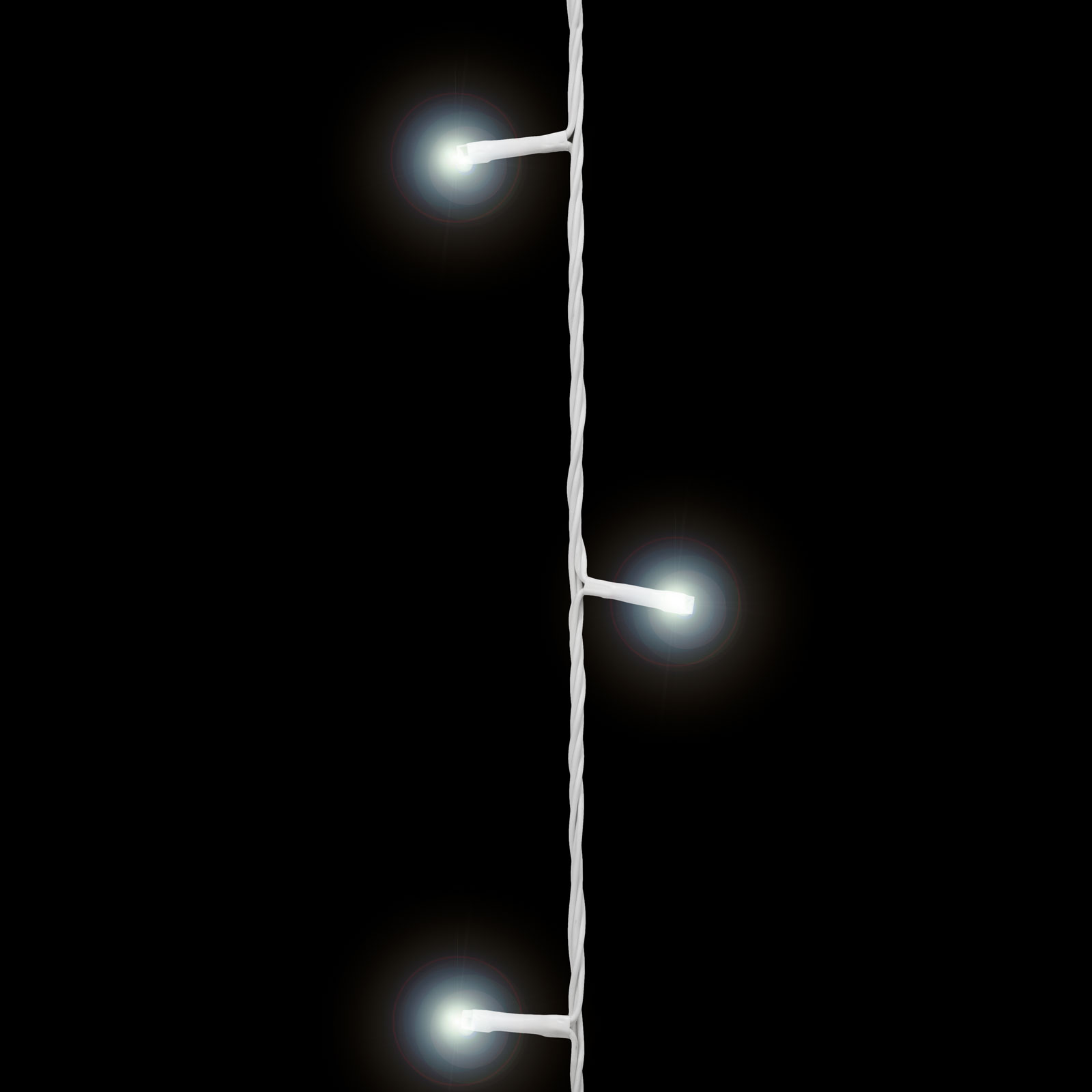 Șir luminos - 50 LEDuri - alb rece - alimentat de la rețea - 5 m - 8 programe thumb