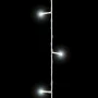 Șir luminos - 50 LEDuri - alb rece - alimentat de la rețea - 5 m - 8 programe