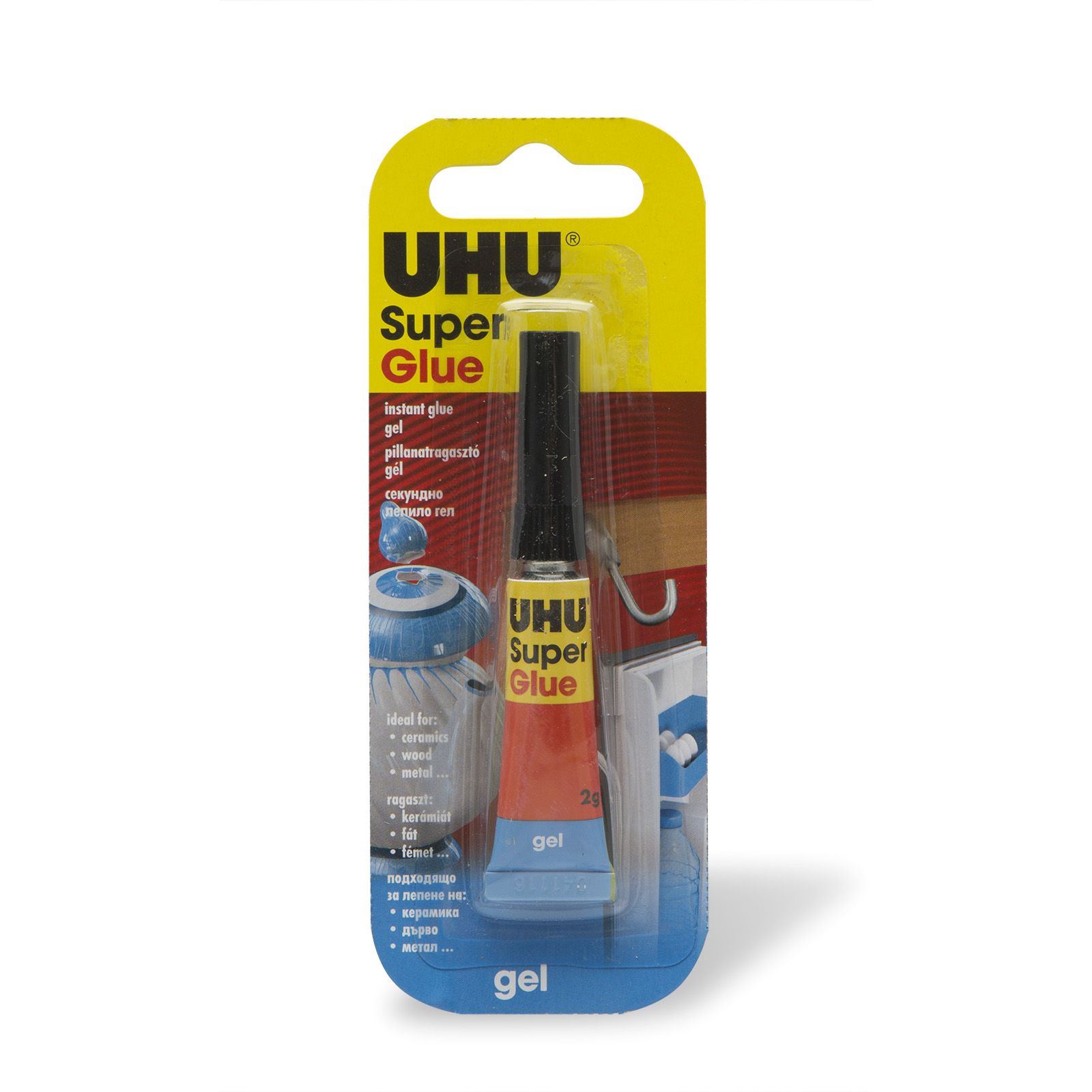 UHU Super Glue adeziv instant gel, 2g thumb