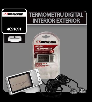 Termometru interior - exterior digital 4Cars thumb