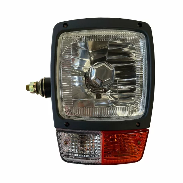 Headlight with turn and position signaling lights, for agricultural machinery, 12V, 2pcs, Left/Right