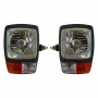 Headlight with turn and position signaling lights, for agricultural machinery, 12V, 2pcs, Left/Right