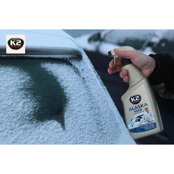 K2 Alaska szélvédő jégmentesítő oldat porlasztós 700ml