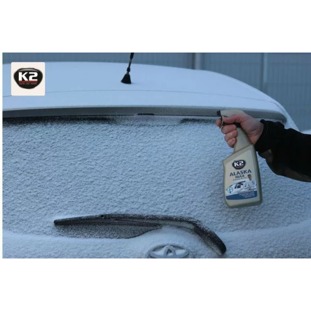 K2 Alaska szélvédő jégmentesítő oldat porlasztós 700ml