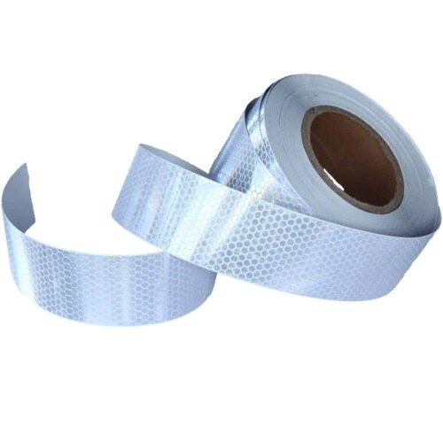Reflective truck contour film for rigid surface (Roll) 1pc - White continuous thumb