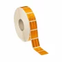 Reflective truck contour foil for tarpaulin (Roll) 1pc, 46m - Yellow segmented