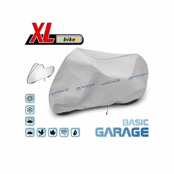 Prelata bicicleta Basic Garage, 175-190cm - XL Bike impermeabila