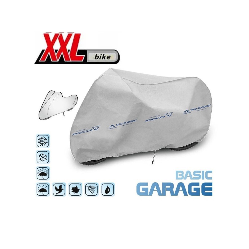 Basic Garage bicycle cover, 180-210cm - XXL Bike waterproof thumb