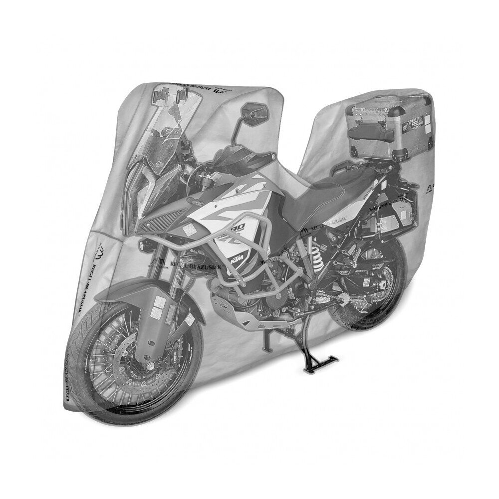 Prelata motocicleta Basic Garage, 215-245cm - Adventure Box thumb