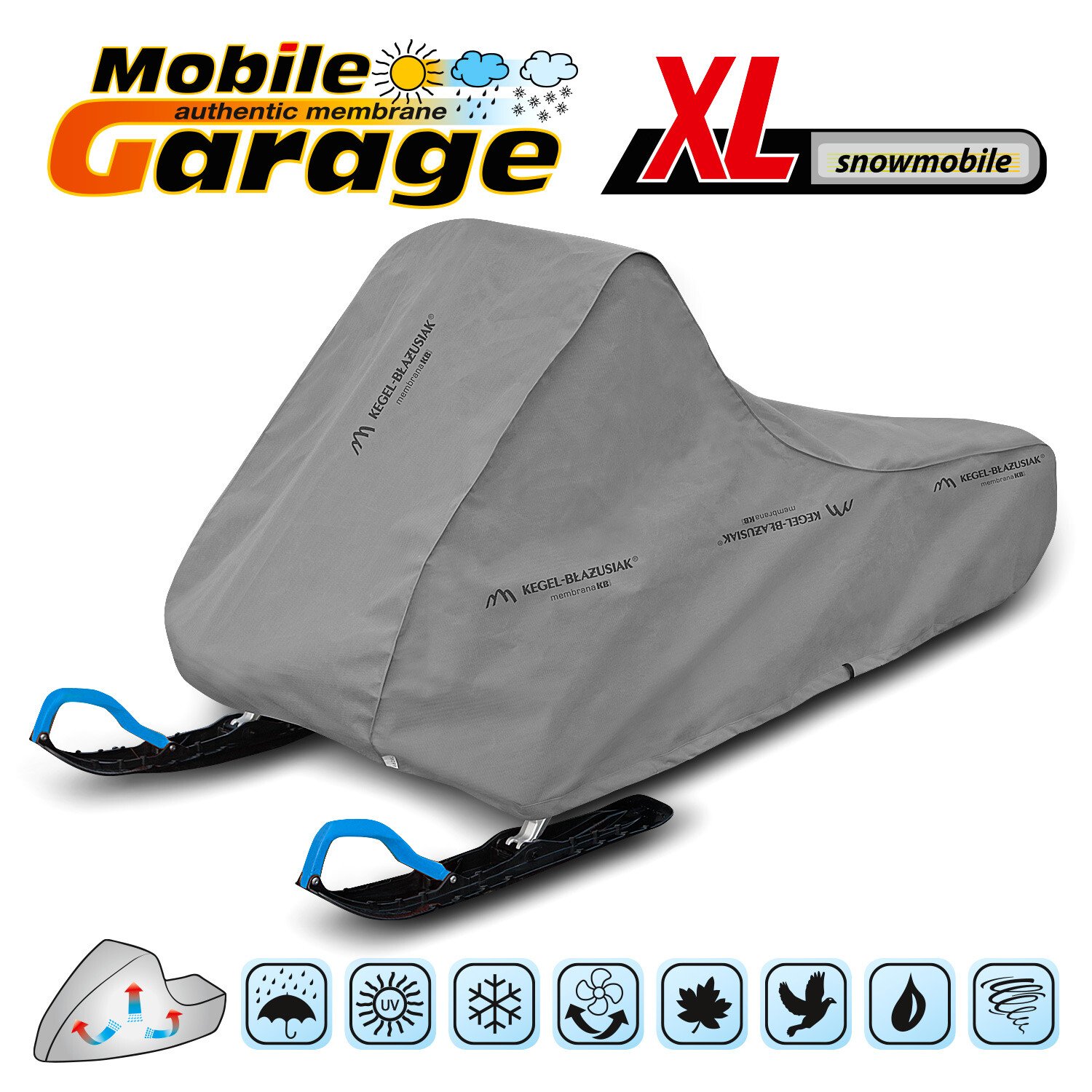 Mobile Garage motorosszán ponyva - XL - 350x90x127cm thumb