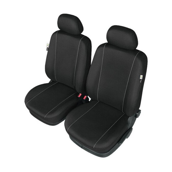 Solid Lux Super Airbag front seat covers 2pcs - Size XL thumb