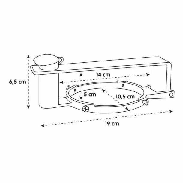 T-Block Evo 1, fuel anti-theft device - Ø 80 mm