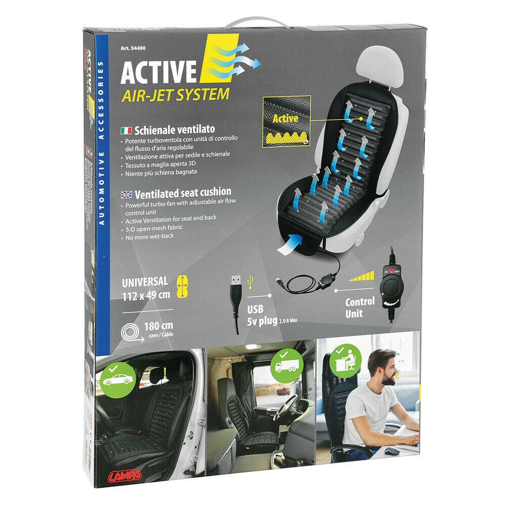 Air-Jet Active, ventilated seat cushion thumb